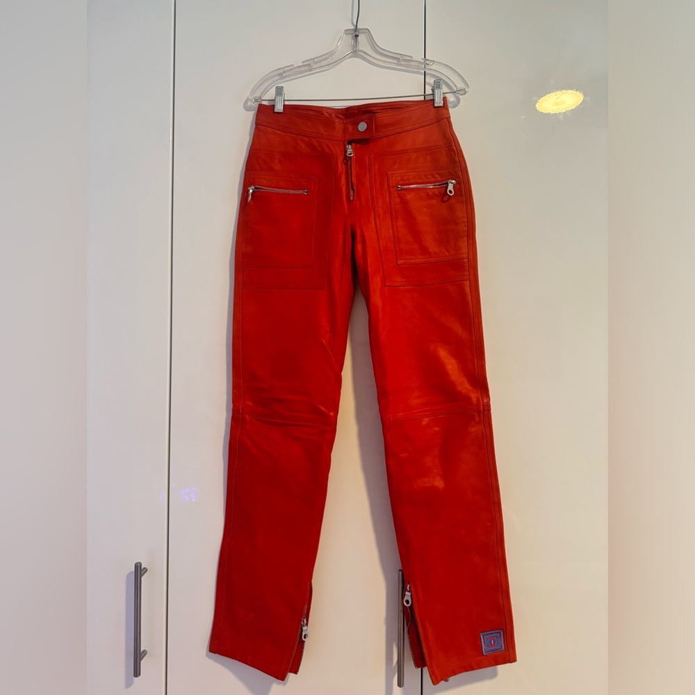 CHANEL Leather Pants